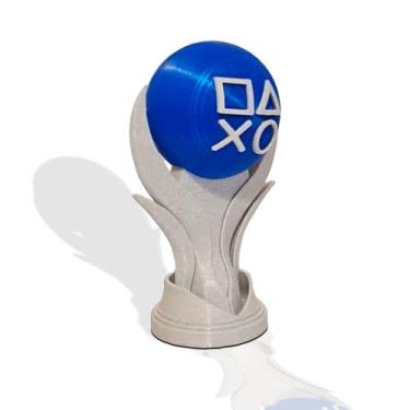 Imagem de Troféu PSN Platina - Tam M - 3D Think BR