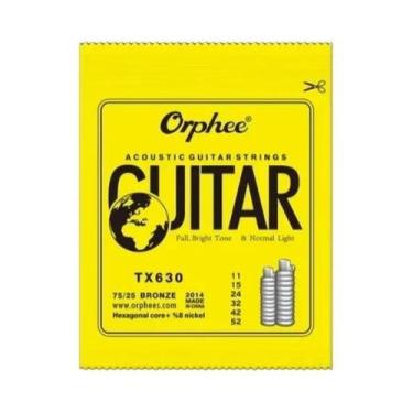 Imagem de Cordas De Violão Folk Para Iniciantes Orphee, Acessórios De Violão Em 