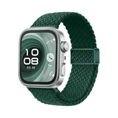 Imagem de Pulseira De Nylon Trançada Ajustável Para Huawei Watch Fit 3/4/4 Pro, 