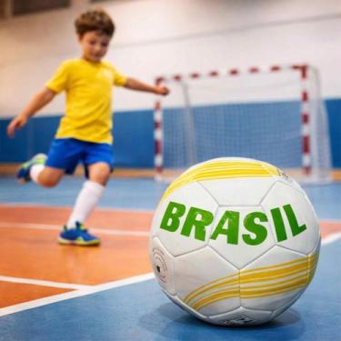 Imagem de Bola De Futebol Brasil Campo ou Futsal Copa 2026 Sortido - Dexin