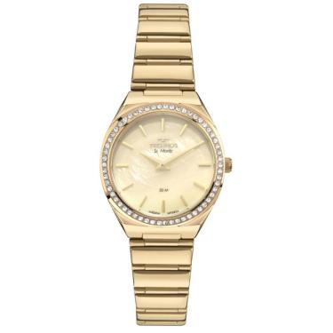 Imagem de Relógio Technos Feminino Ref: 2025lvd/1x St. Moritz Dourado