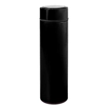 Imagem de Garrafa Térmica Inox 500ml Quente Frio Tampa Preto Nº18 - SMART TECH