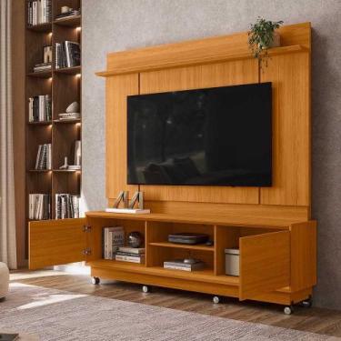 Imagem de Painel Siena para TV de até 75 polegadas (Com Rodízio) - Cinamomo - Ma