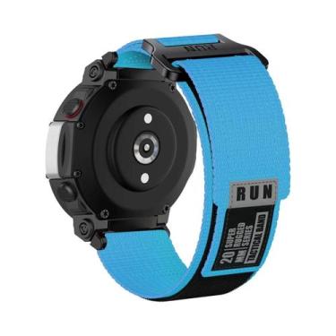 Imagem de Pulseira Tática De Nylon Para Huami Amazfit T-rex 2 3, Faixa Elástica 