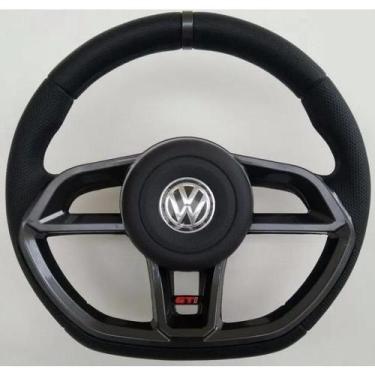 Imagem de Volante Esportivo Gti Vision Para Gol Saveiro Voyage Fox G5 G6 - Volks