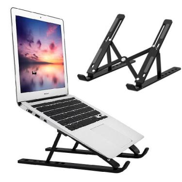 Imagem de Suporte articulado para notebook tablet base ajustavel preto - Yeet