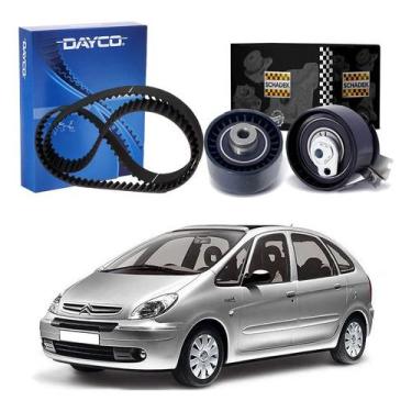 Imagem de Kit Correia Dentada Tensor Xsara Picasso 1.6 16v 2001 A 2012 - Dayco