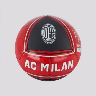 Imagem de Mini Bola Puma Milan Culture Vermelha e Preta, Único