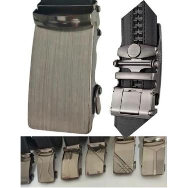 Imagem de Cinto Masculino Automático Premium material sintético Fivela de Metal 
