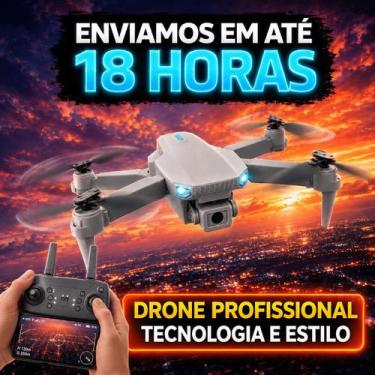Imagem de Drone E88 Dobrável com Câmera HD WiFi FPV Modo Sem Cabeça Retorno Auto