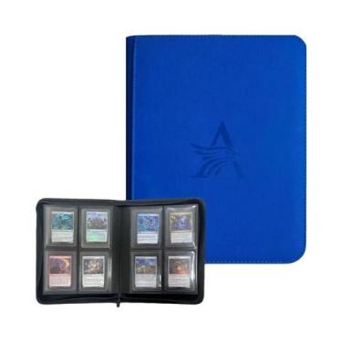Imagem de Binder De Cartas Black TopLoader Com 4 Bolsos E Capacidade Para 160 Ca