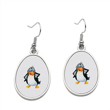 Imagem de Brinco pinguim 2 – Brincos com pingente para meninas – Presente de festa de aniversário dos namorados