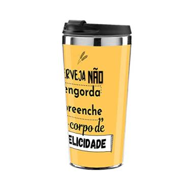 Imagem de Copo Termico Personalizado Cerveja Nao Engorda