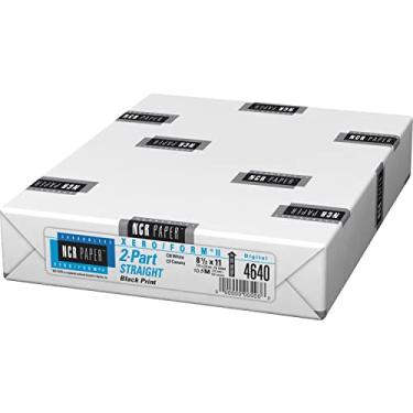 Imagem de NCR Paper Xero/Form II Laser, papel sem carbono com impressão a jato de tinta