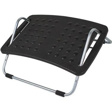 Imagem de Apoio Para Pés Ergonômico Zincado Abs Multivisão