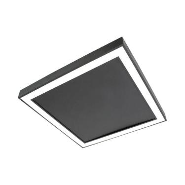 Imagem de Plafon Newline Fit Edge PL0123 33W 42cm Bivolt Preto 4000K Luz Neutra