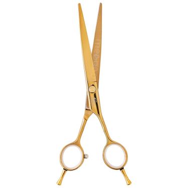 Imagem de Tesoura Profissional Umi Fio Laser AC Dourada