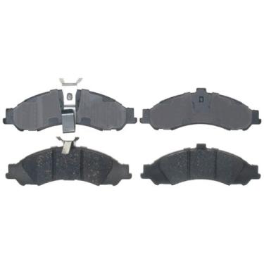 Imagem de ACDelco Conjunto de pastilhas de freio a disco frontal de cerâmica profissional 17D1043C