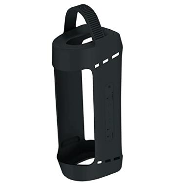 Imagem de TECKEEN Capa de transporte de silicone flexível para proteger a bolsa, capa protetora para alto-falante Sony SRS-XB33 Bluetooth