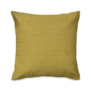 Imagem de Capa De Almofada Vivain Seda Amarelo