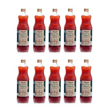 Imagem de Suco Integral Uva Niágara Kit 10 Garrafas de 1 Litro Vinícola Masotti