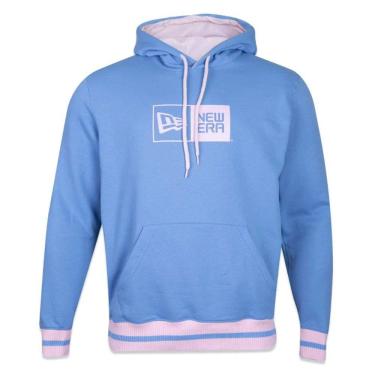 Imagem de Moletom New Era Basico Sazonal Duo Branded Masculino - Azul