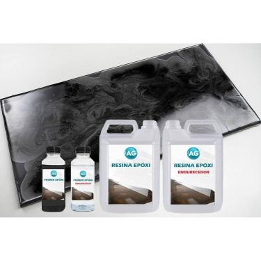 Imagem de Kit Bancada Metálico - Resina Epóxi - 24h de Cura