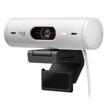 Imagem de Webcam Logitech Brio 500 Full HD Branco - 960-001426 - Branco
