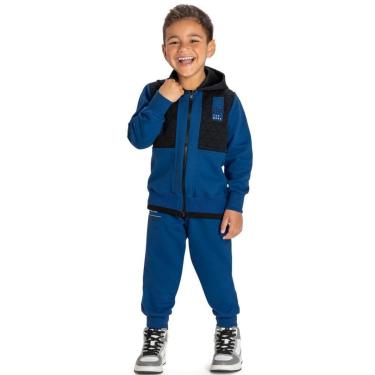 Imagem de Conjunto Infantil Menino Inverno Jaqueta E Calça Matelasse  Tam 2 a 8 - Angerô-Masculino