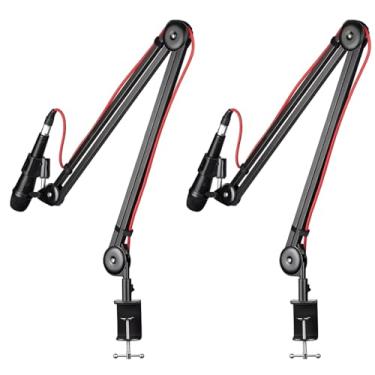 Imagem de Kit 2 Suporte Articulado Grande P Microfone Hyperx Solo/quadcast