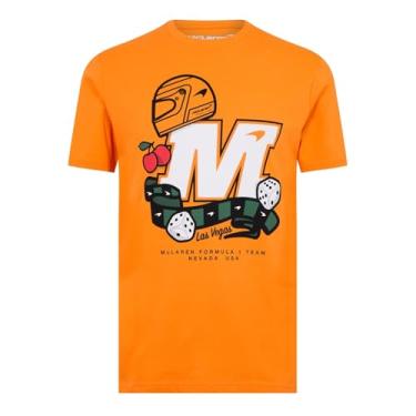 Imagem de Camiseta masculina McLaren F1 edição especial Las Vegas GP, Laranja, XXG