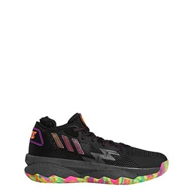 Imagem de adidas Dame 8 Big Mood Tênis de basquete masculino, preto, tamanho 43