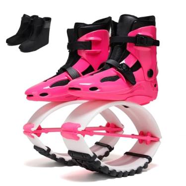 Imagem de Jumps Shoes Sapatos de fitness e salto, meias de limpeza removíveis, botas de lua para esportes internos e externos(X-Large)