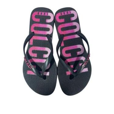Imagem de Chinelo Femino Colcci Logotipo Pink-Feminino