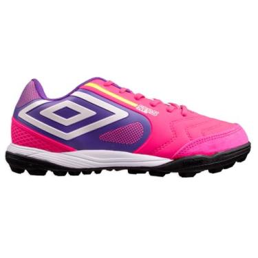 Imagem de Chuteira Umbro Pro 5 Bump Society Rosa 37