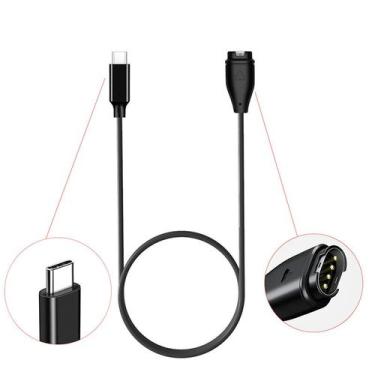 Imagem de Cabo Usb-c Carregador Compativel Garmin Fenix 7 7s 7x - GETWELL 