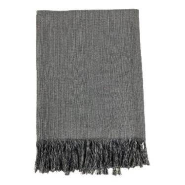 Imagem de Manta Xale para Sofá Poltrona Cama em Jacquard 1,40x1,60m Decorativa L