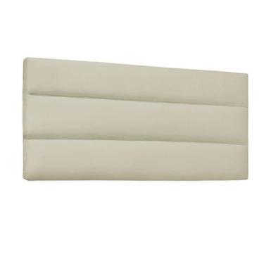 Imagem de Painel para Cama Box Casal La Italiana Poliuretano Marfim - Spezzia De