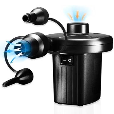 Imagem de Bomba De Ar Eletrica Compressor Portatil Inflaveis Para Colchões Boia