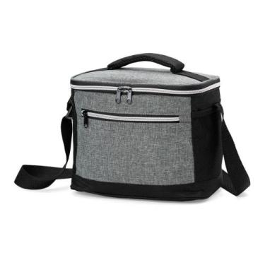 Imagem de Bolsa Térmica Para Praia - Trabalho - Academia - ZZ, Cinza