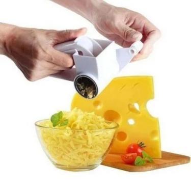 Imagem de Ralador De Queijo Presunto Manual Inox Manivela Pizza Massa - LIP