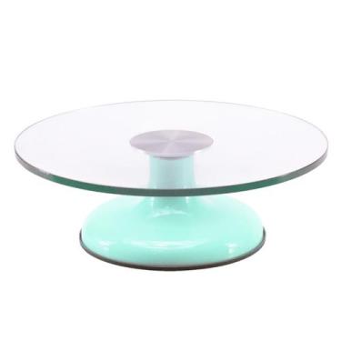 Imagem de Bailarina De Vidro Giratória 30Cm Rolamento Duplo - - Udlandia