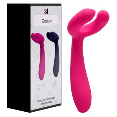 Imagem de Vibrador Ponto G Estimulador Mamilos Sexy Import, Pink