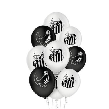 Imagem de 25 Bexigas Balão Festa Santos Decoração Aniversário 9pol - Regina