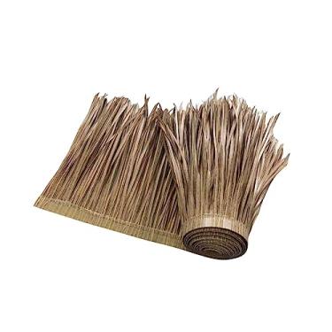 Imagem de ＡＷＨＡＯ Persianas de Rolo de Palha de Palmeira 20" H X 39"L Palha de Palha para Cabanas Telhado de Festa