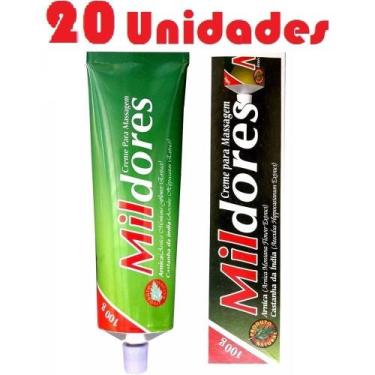 Imagem de Kit com 20 Pomada Massageadora Mil Dores 100g - Pierry Wermon