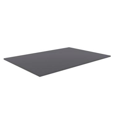 Imagem de Tampo para Balcão de Cozinha 100cm MDP Cinza - AJL Móveis, Cinza, 5 kg
