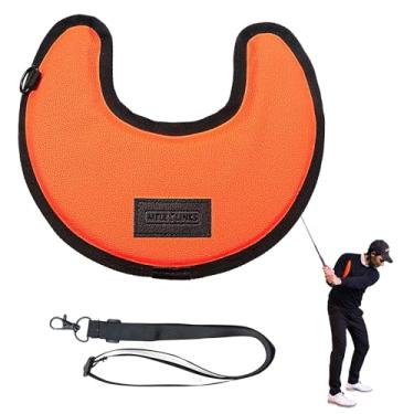 Imagem de THE GOLFER STORE Treinador de swing de golfe, treinador de swing de golfe, auxílio de treinamento de golfe portátil, corretor de postura de golfe corrige asa de frango para iniciantes