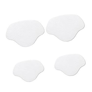 Imagem de oshhni Calcanhares palmilhas subsídio de de calcanhar adesivos adesivos para calcanhares blister para homens e mulheres para calçados esportivos , Branco