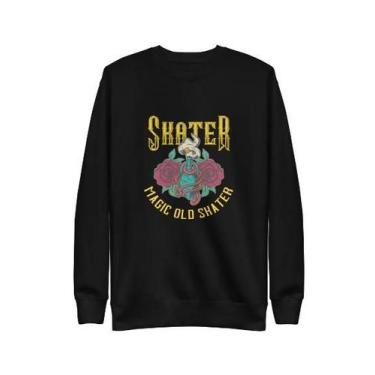 Imagem de Moletom Moskt  skate logo, Preto, GG